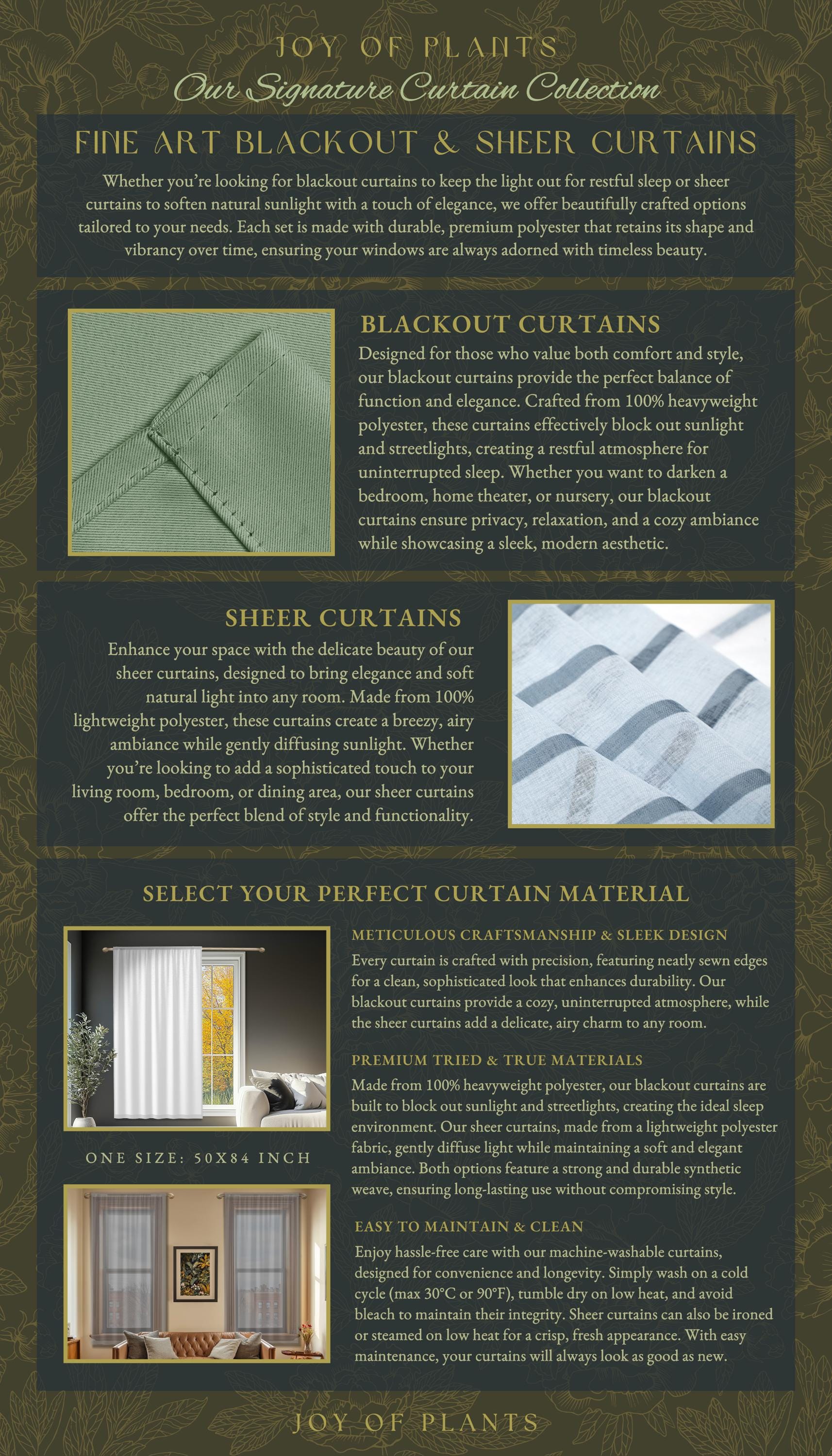 Botanical Tree of Life Curtain | Ornate Floral Heritage Decor Vintage Nature Aesthetic Cottagecore Fairycore Bedroom Woodland Inspired Cozy