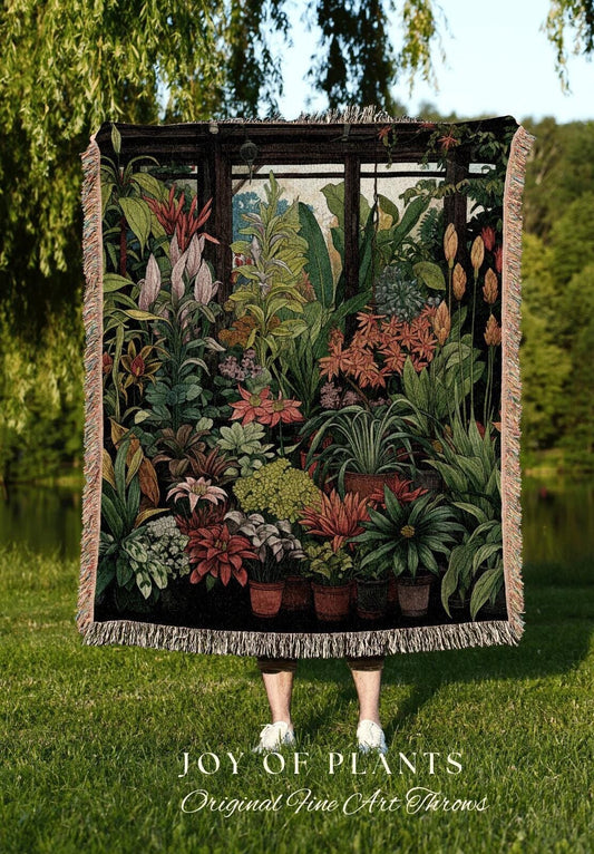 Eclectic Tapestry Blanket Botanical | Nature Blanket Tapestry Botanical Fairy Grunge Room Decor Fairycore Floral Cottagecore Blanket Floral