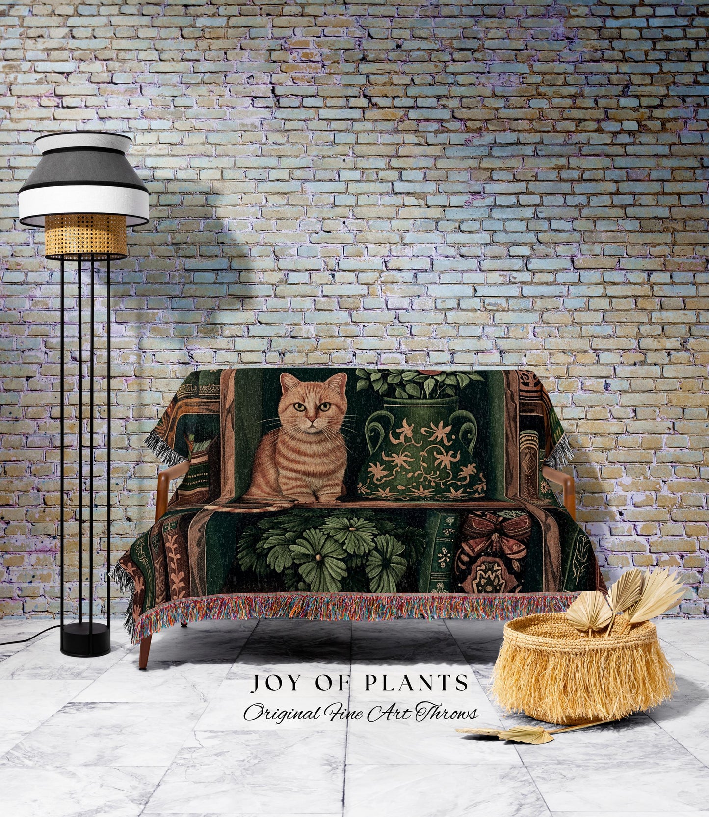 Rustic Aesthetic Bookshelf Tapestry | Medieval Wall Hanging Botanical Home Decor Victorian Goth Woodland Blanket Whimsigothic Reading Corner