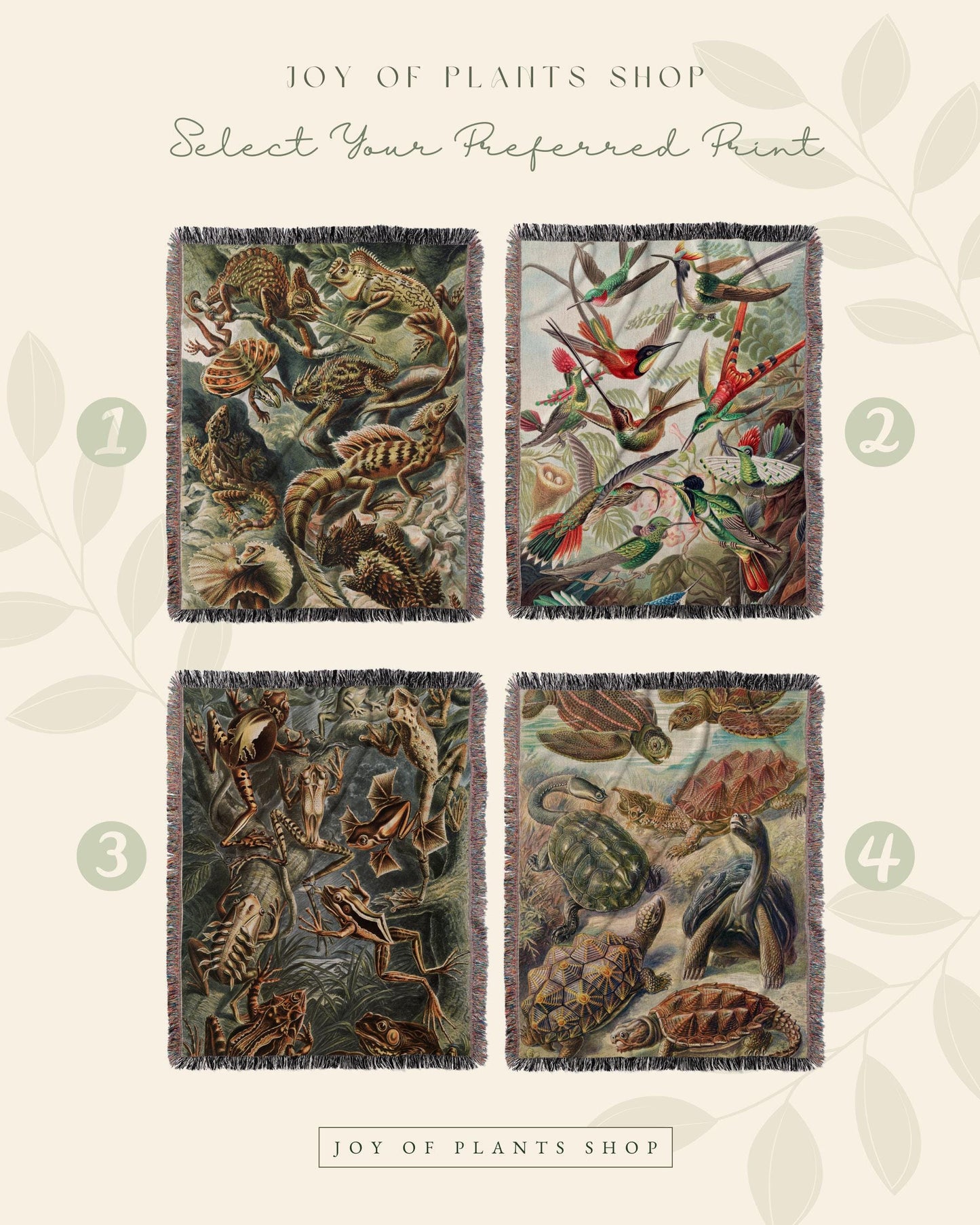 Wall Art Lizard Woven Tapestry | Ernst Haeckel Art Woven Throw Blanket | Lizard Art Woven Blanket Cotton | Maximalist Decor Wall Tapestry |