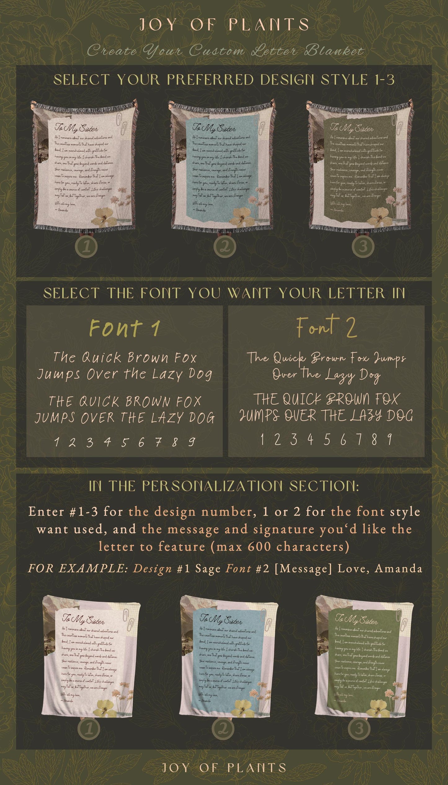 Personalized Letter to Loved One Blanket | Custom Handwriting Woven Throw Thoughtful Dad Custom Sentimental Gift for Grandpa and Grandma |