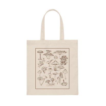 Mushroom Tote Bag | Mushroom Bag | Mushroom Tote | Tote Bag Aesthetic | Canvas Tote Bag Aesthetic Cottagecore | Messenger Bag School |