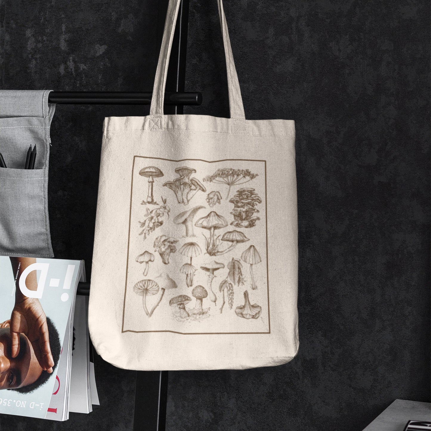 Mushroom Bag | Mushroom Tote | Tote Bag Aesthetic | Mushroom Tote Bag | Canvas Tote Bag Aesthetic | Cottage Core | Messenger Bag School |