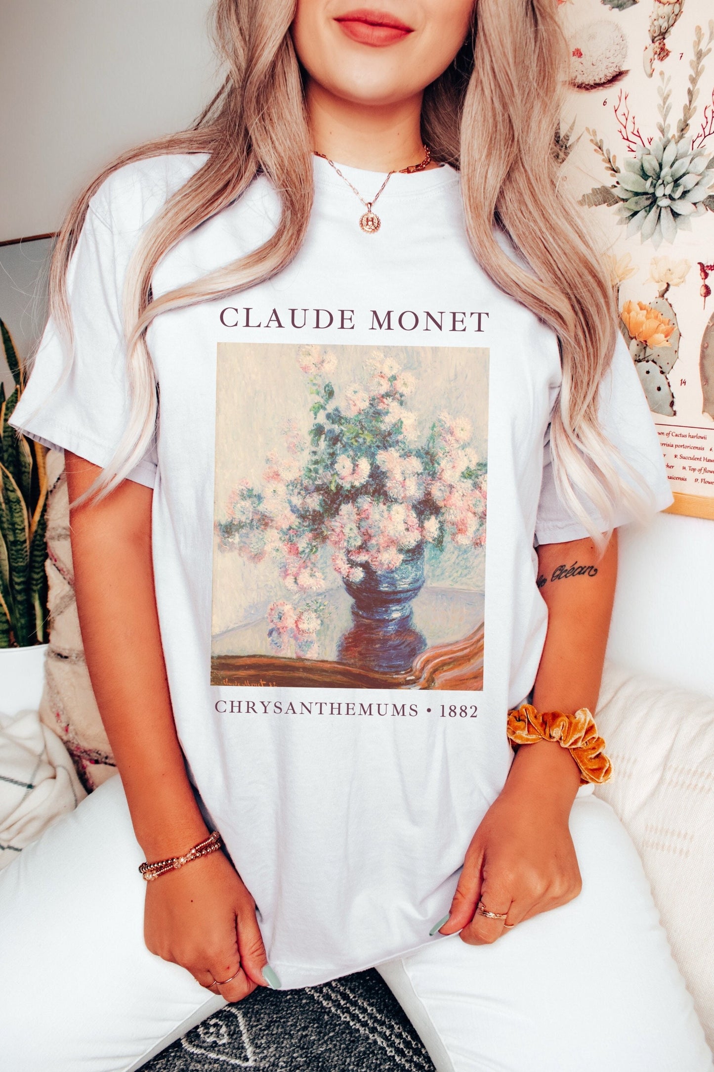 Impressionism Art History Shirt | Monet Sweatshirt | Monet Painting Art History T Shirts | Artsy Aesthetic Sweatshirt Claude Monet Painting
