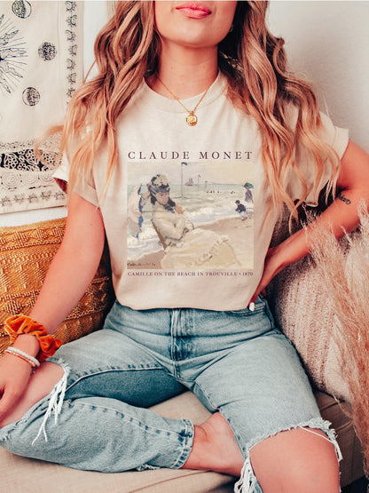 Impressionism Art History Shirt | Monet Sweatshirt | Monet Painting Art History T Shirts | Artsy Aesthetic Sweatshirt Claude Monet Painting