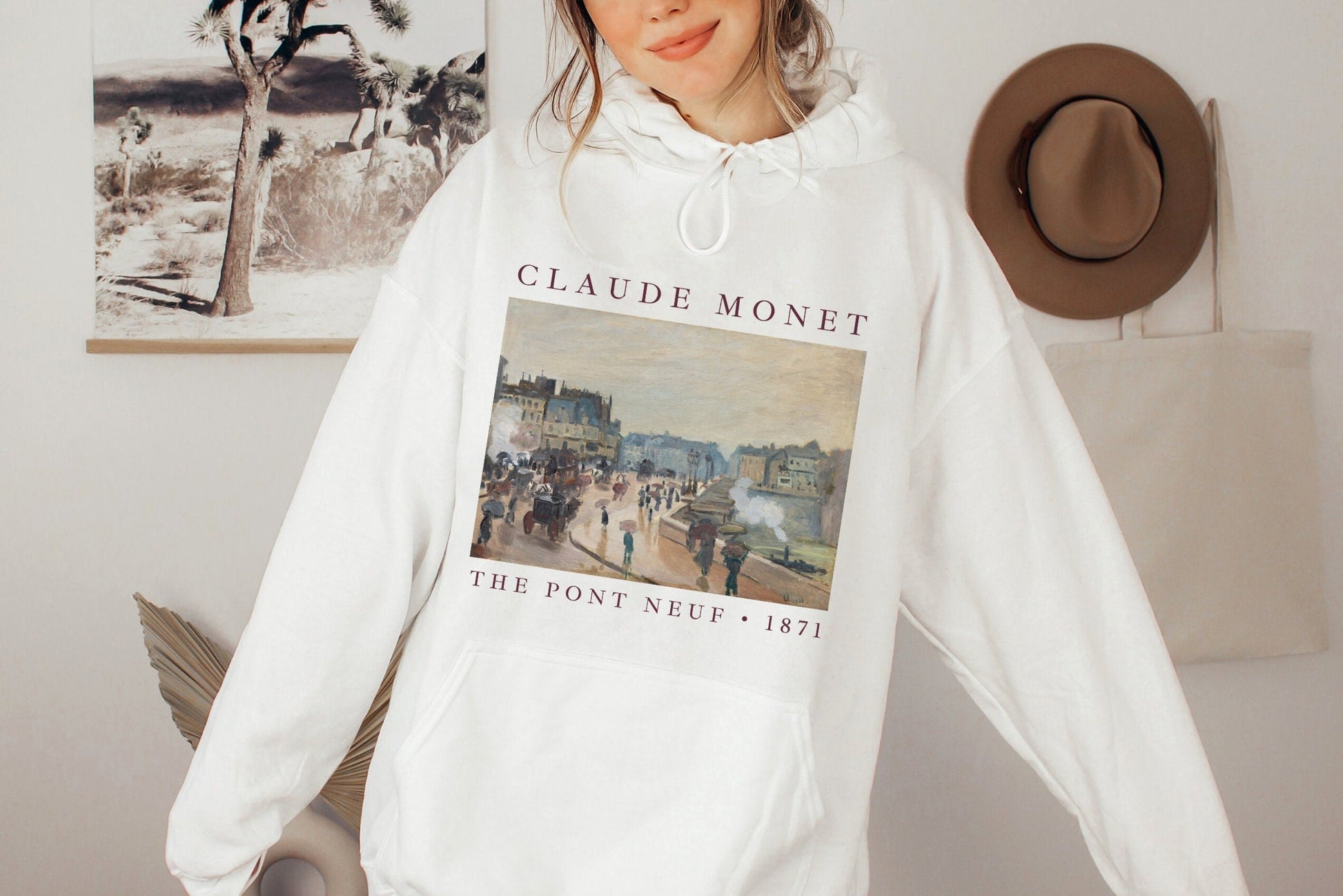 90s Aesthetic Monet Shirt | Monet Sweatshirt | Monet Painting Art History T Shirts | Artsy Academia Aesthetic Sweatshirt Claude Monet Tshirt