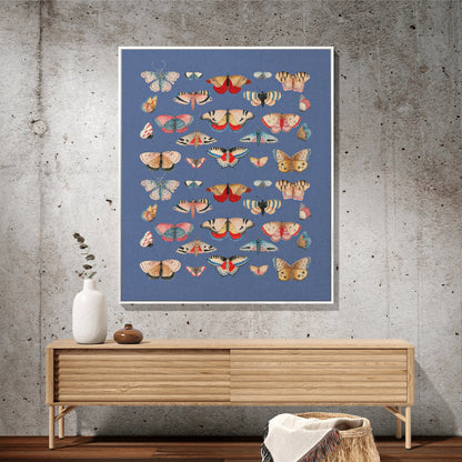 Aesthetic Butterfly Bedding | Vintage Moth Tapestry Celestial Woodland | Butterfly Tapestry Woven Blanket Pastel | Fairycore Decor Butterfly