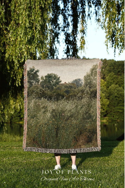 Vintage Botanical Landscape Tapestry Woven | French Tapestry Vintage Decor Botanical Landscape Tapestry | Woven Wall Hanging Tapestry Decor