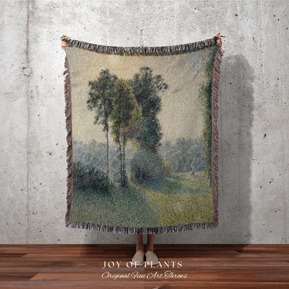 Landscape Wall Art Tapestry Woven | French Tapestry Vintage Decor Botanical Landscape Tapestry | Woven Wall Hanging Tapestry Decor Painting