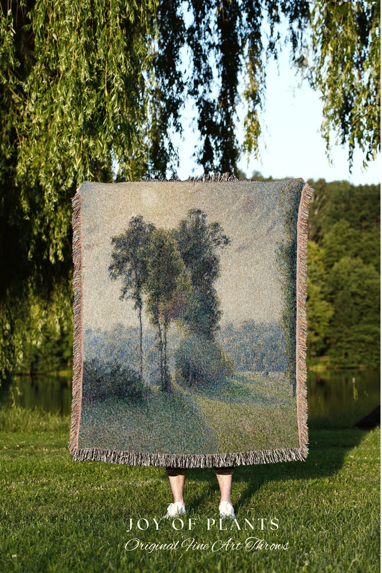 Landscape Wall Art Tapestry Woven | French Tapestry Vintage Decor Botanical Landscape Tapestry | Woven Wall Hanging Tapestry Decor Painting