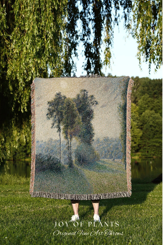 Landscape Wall Art Tapestry Woven | French Tapestry Vintage Decor Botanical Landscape Tapestry | Woven Wall Hanging Tapestry Decor Painting