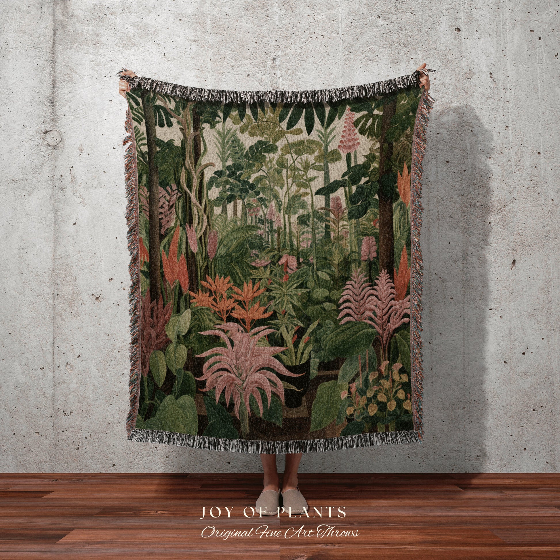 Modern Botanicals Floral Blanket | Nature Blanket Tapestry Botanical Fairy Grunge Room Decor Fairycore Floral Cottagecore Blanket Botanical