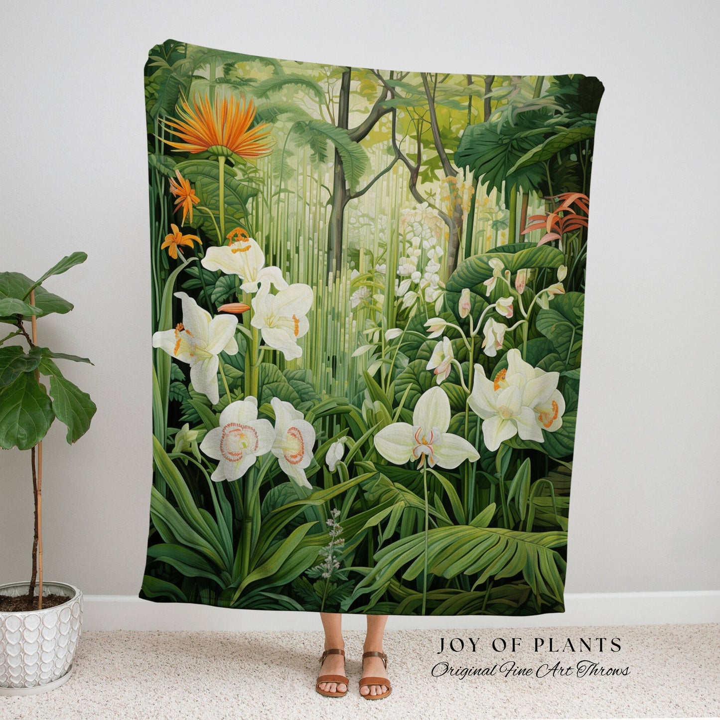 Botanical Fairy Grunge Room Decor Fairycore Floral Cottagecore Blanket Botanical Throw Moody Botanical Art Blanket Nature Blanket Tapestry