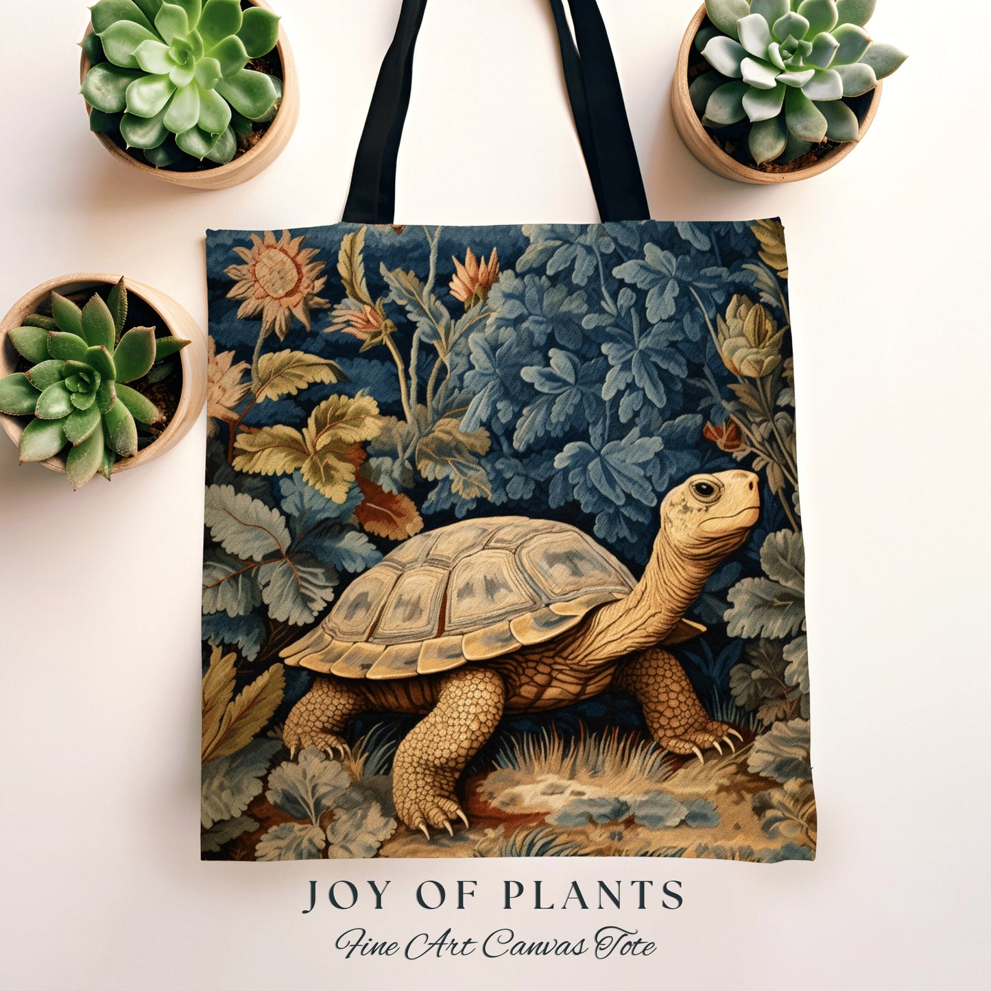 Tapestry Bag Tortoise Satchel Woven | Botanical Morris Inspired Tote Bag Forestcore Satchel Maximalist Tapestry Tote Botanical Fairy Grunge