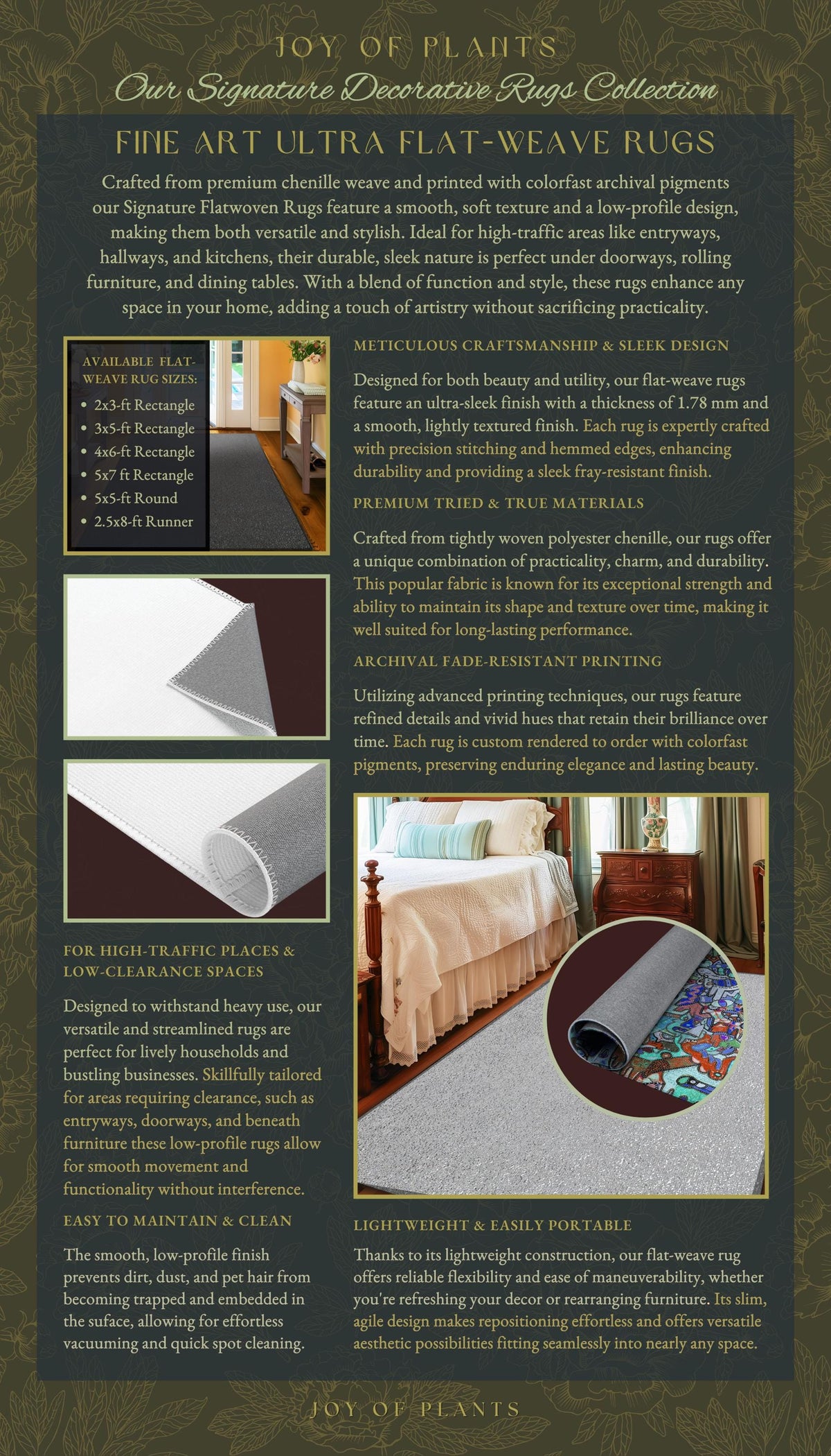 a brochure for a hotel with pictures of beds