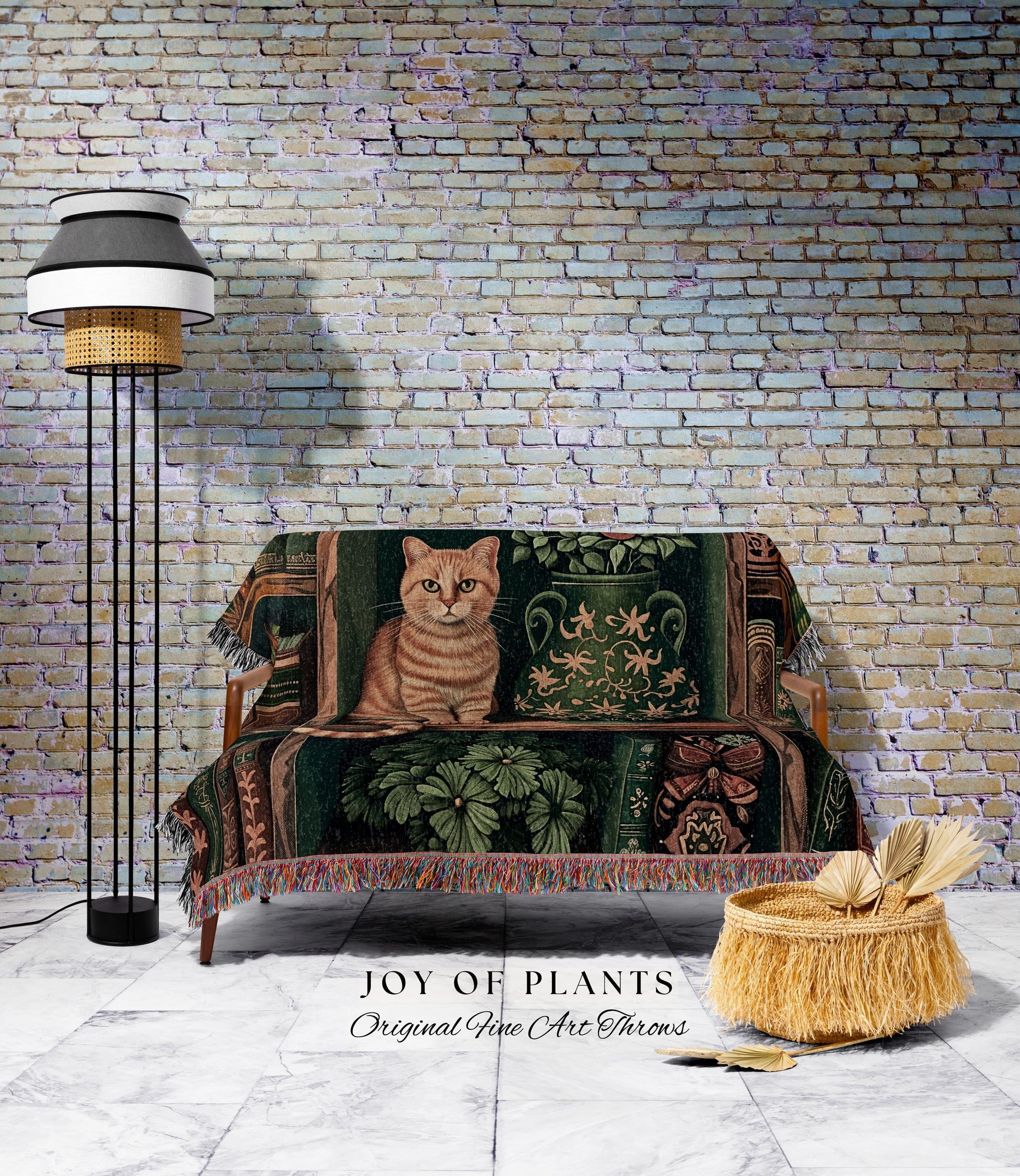 Rustic Aesthetic Bookshelf Tapestry | Medieval Wall Hanging Botanical Home Decor Victorian Goth Woodland Blanket Whimsigothic Reading Corner