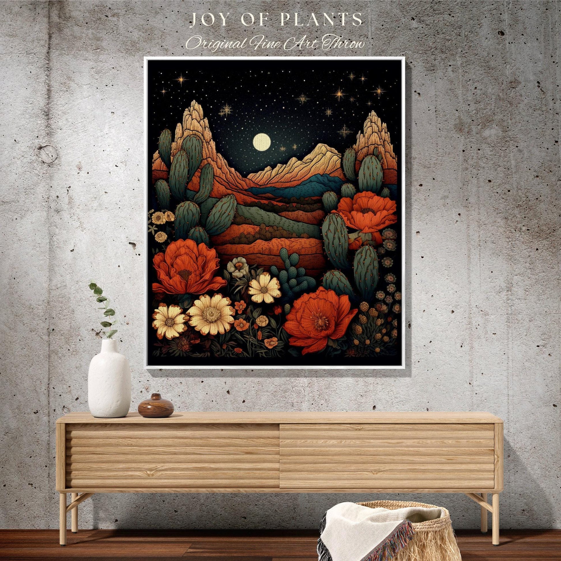 Rose Birth Flower June Birthday Custom Gift | Woven Blanket Personalized Birth Month Flower Tapestry | June Rose Room Decor Desert Rose Art