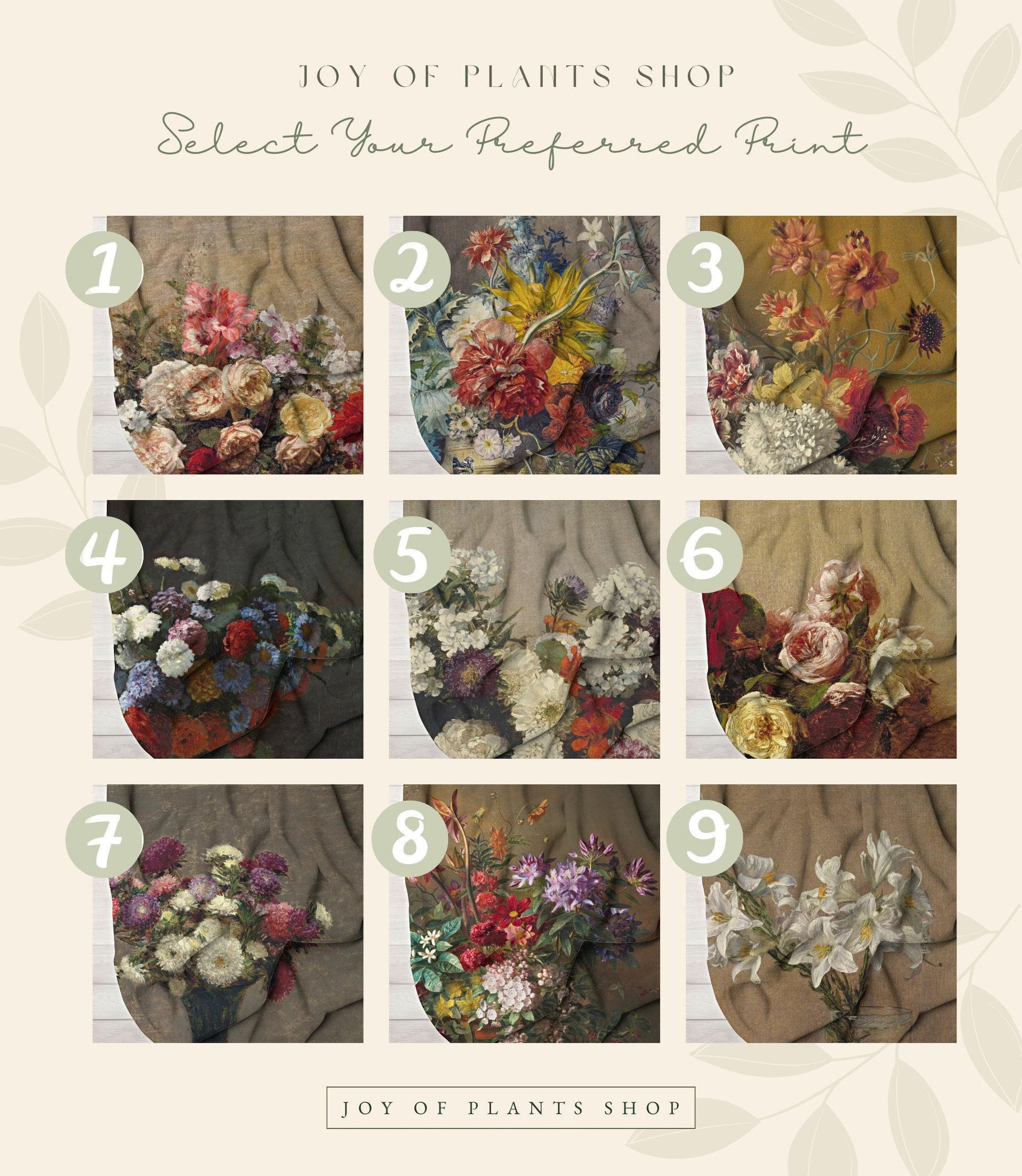 Vintage Floral Woven Blanket | Dark Cottagecore Decor Woven Throw Blanket | Victorian Gothic Decor Woven Tapestry Vintage Throw Blanket Goth