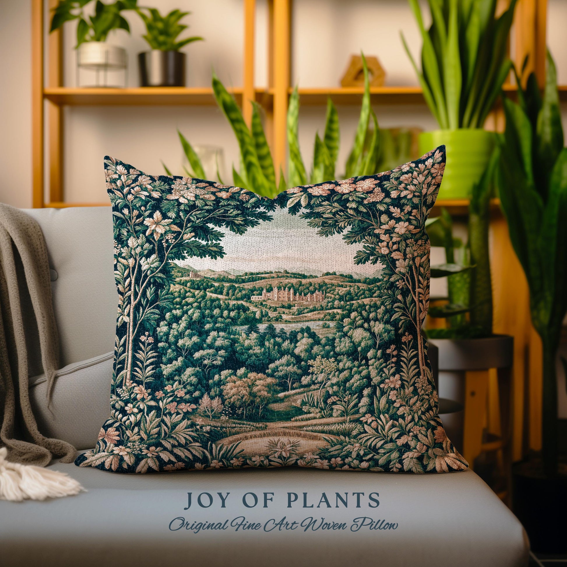 Magical Kingdom Folklore Decorative Cushion Tapestry Throw Pillow