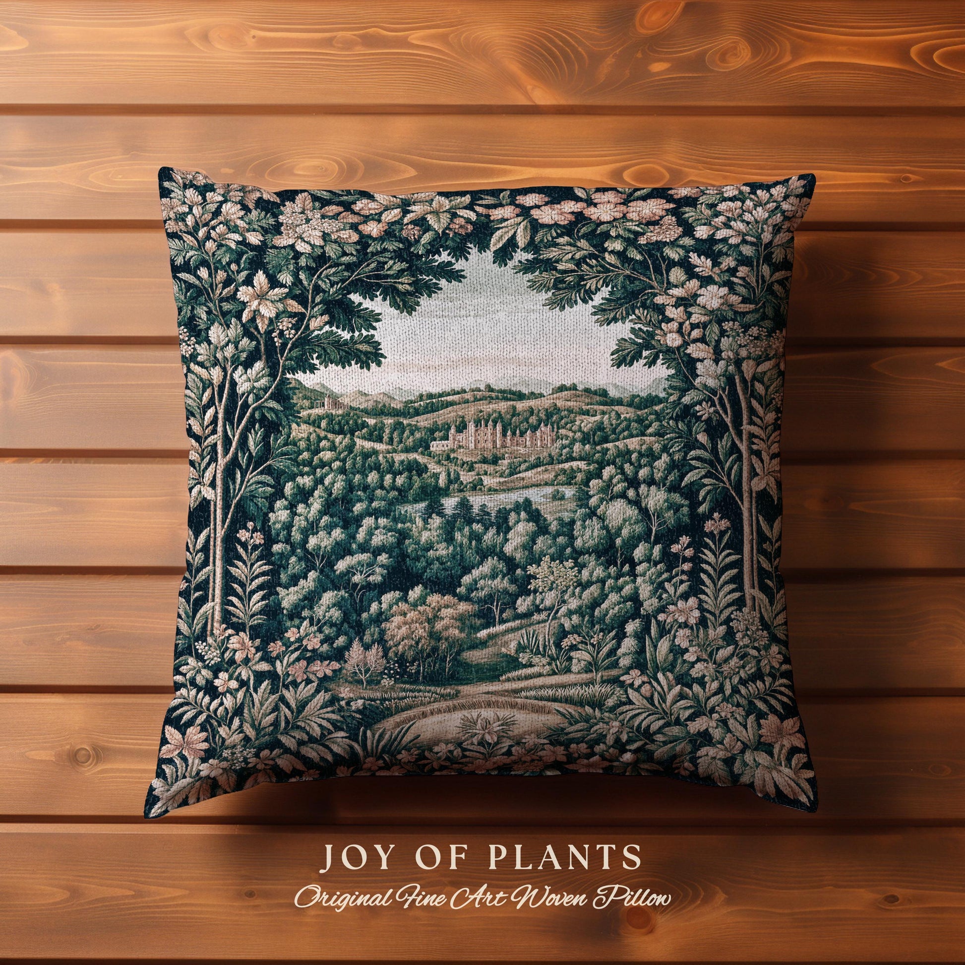 Magical Kingdom Folklore Decorative Cushion Tapestry Throw Pillow