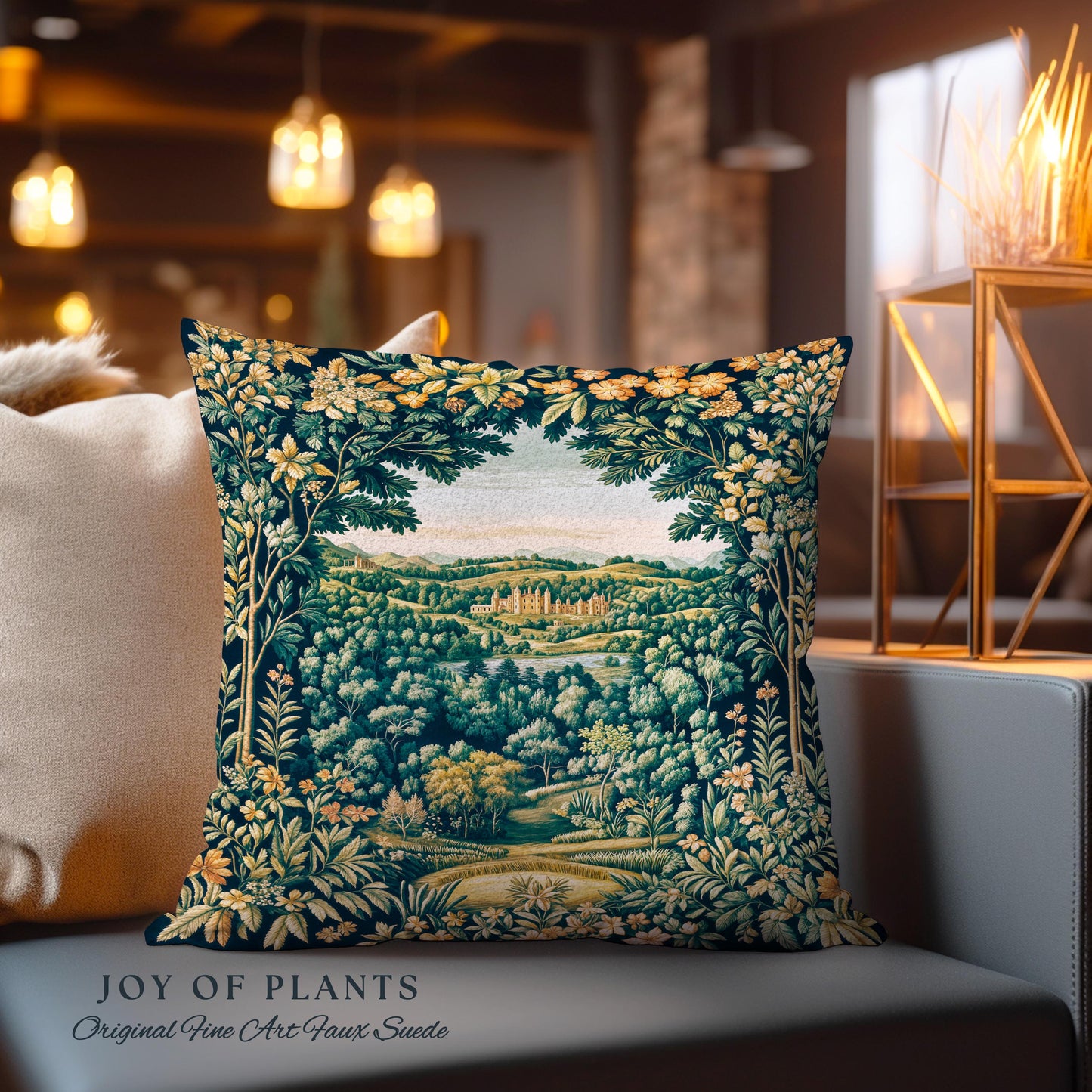 Magical Kingdom Folklore Decorative Cushion Tapestry Throw Pillow