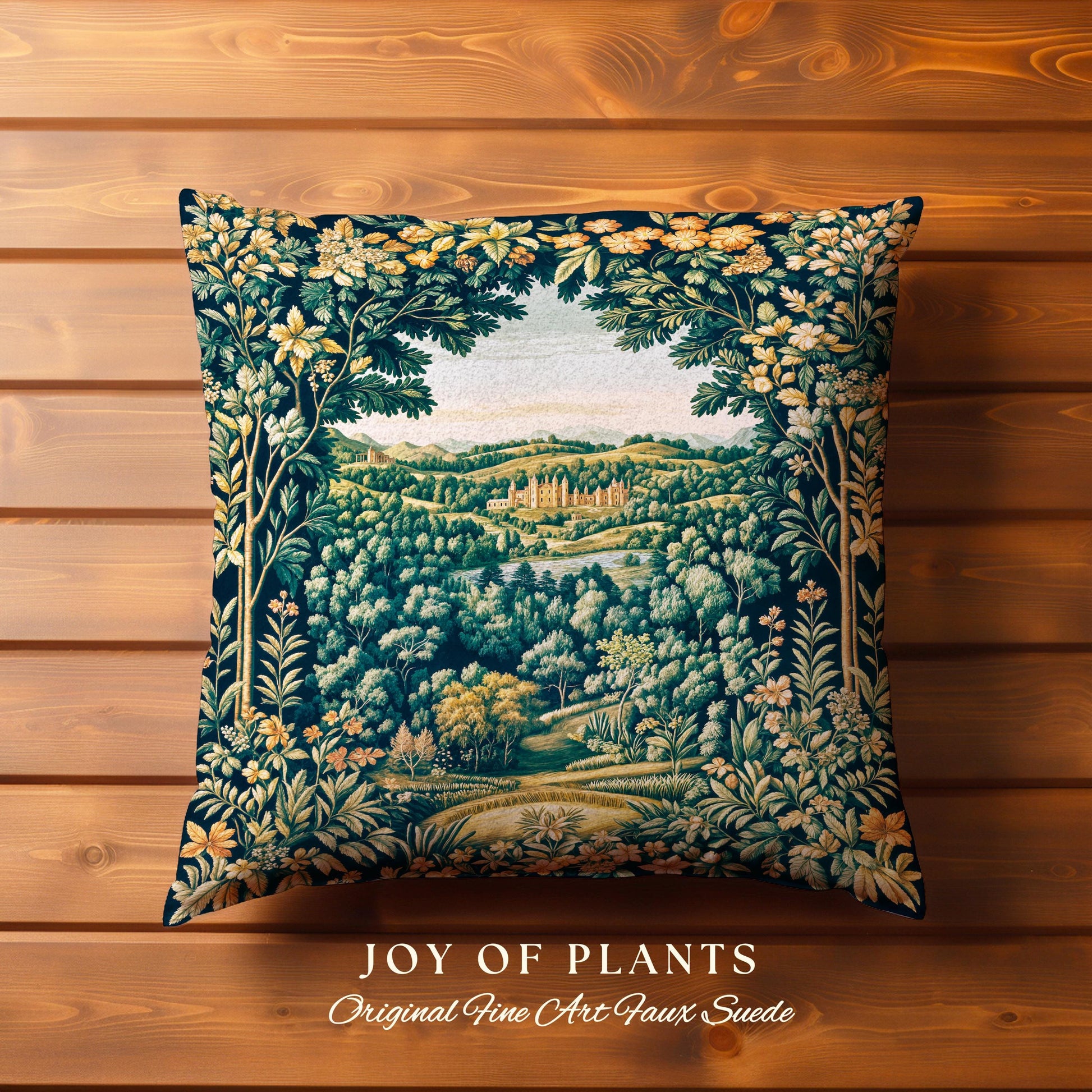 Magical Kingdom Folklore Decorative Cushion Tapestry Throw Pillow