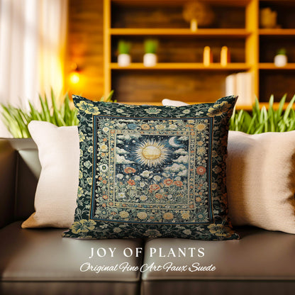 Dreamy Aesthetic Maximalist Tapestry Pillow Decorative Throw Cushion