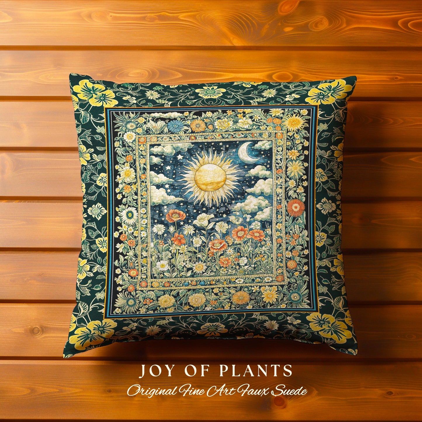 Dreamy Aesthetic Maximalist Tapestry Pillow Decorative Throw Cushion