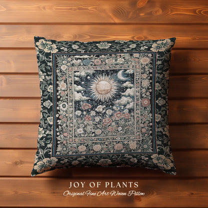 Dreamy Aesthetic Maximalist Tapestry Pillow Decorative Throw Cushion
