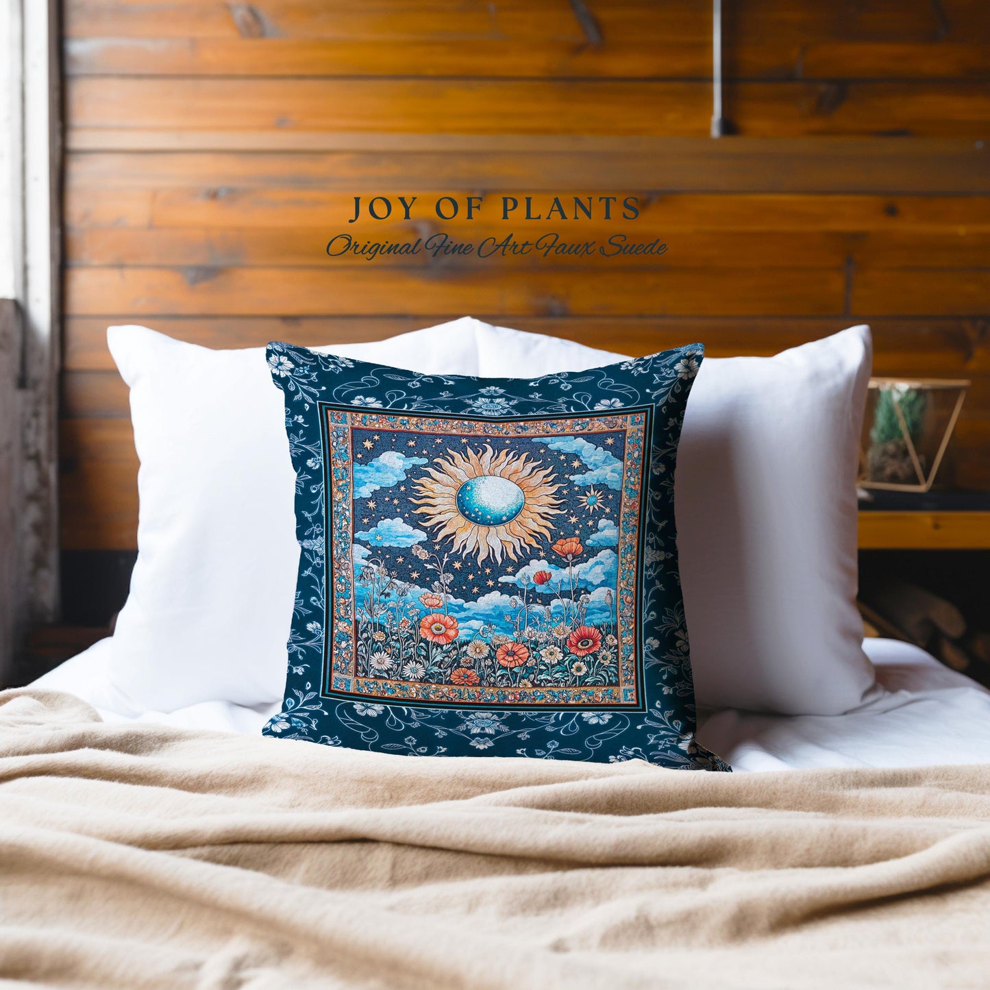 Retro Astrology Throw Pillow Decorative Tapestry Throw Cushion