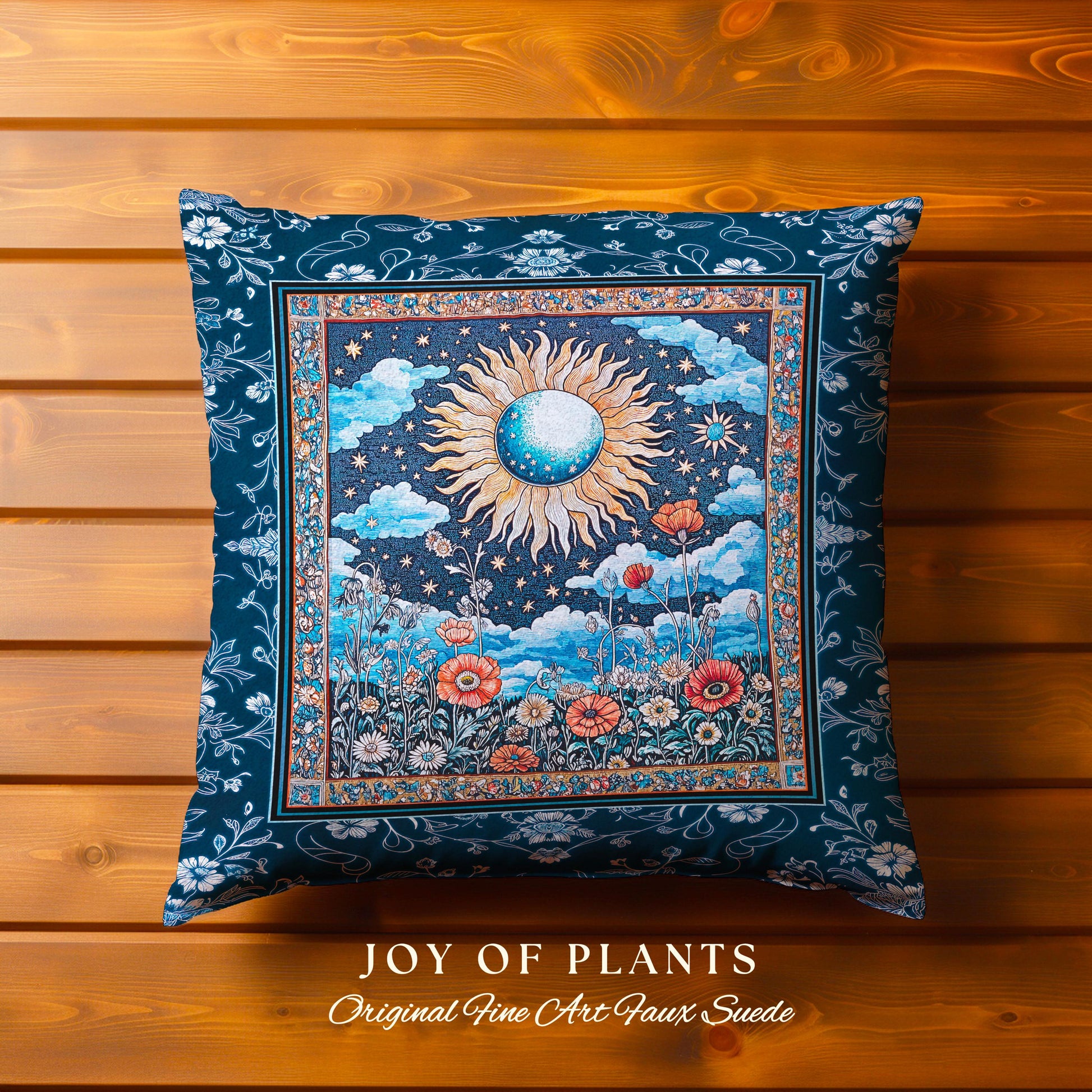 Retro Astrology Throw Pillow Decorative Tapestry Throw Cushion