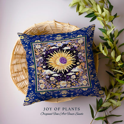 Cosmic Whimsy Fairycore Tapestry Pillow Decorative Throw Cushion