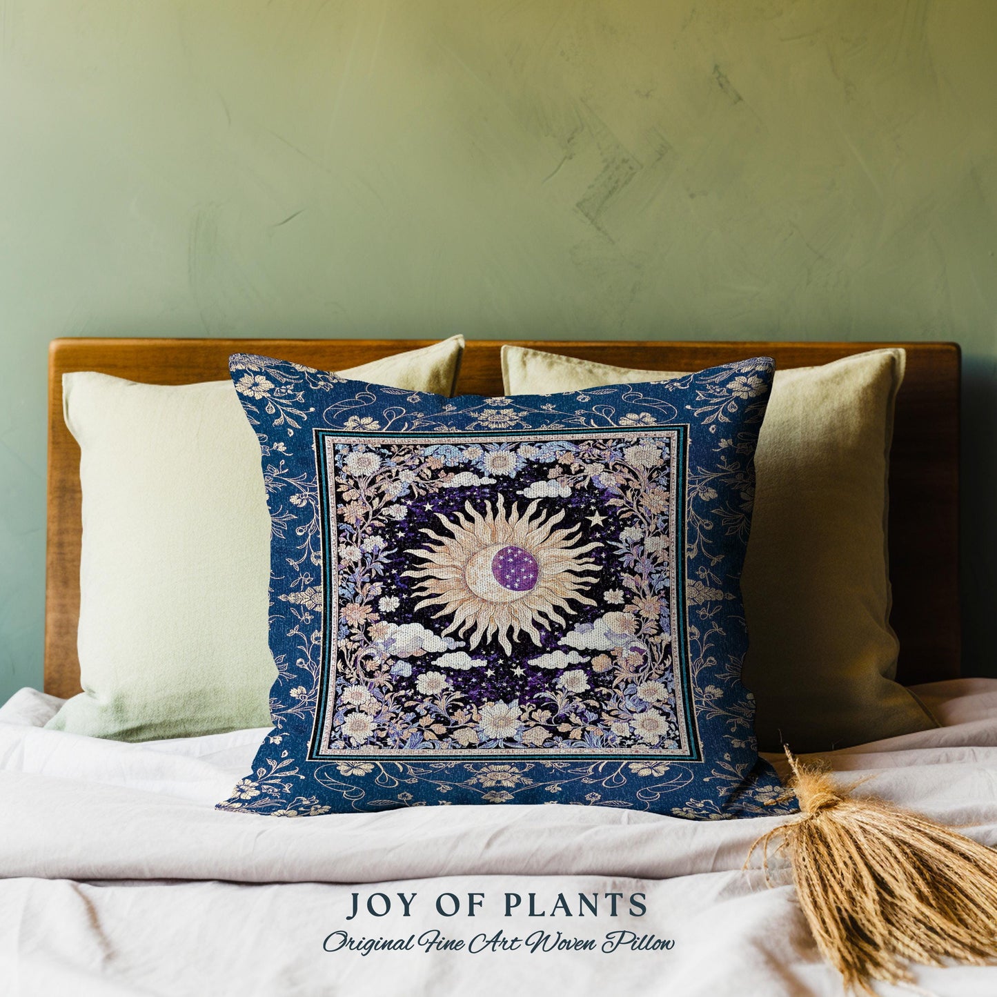 Cosmic Whimsy Fairycore Tapestry Pillow Decorative Throw Cushion