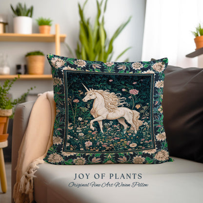 Storybook Elegance Magical Tapestry Pillow Decorative Throw Cushion
