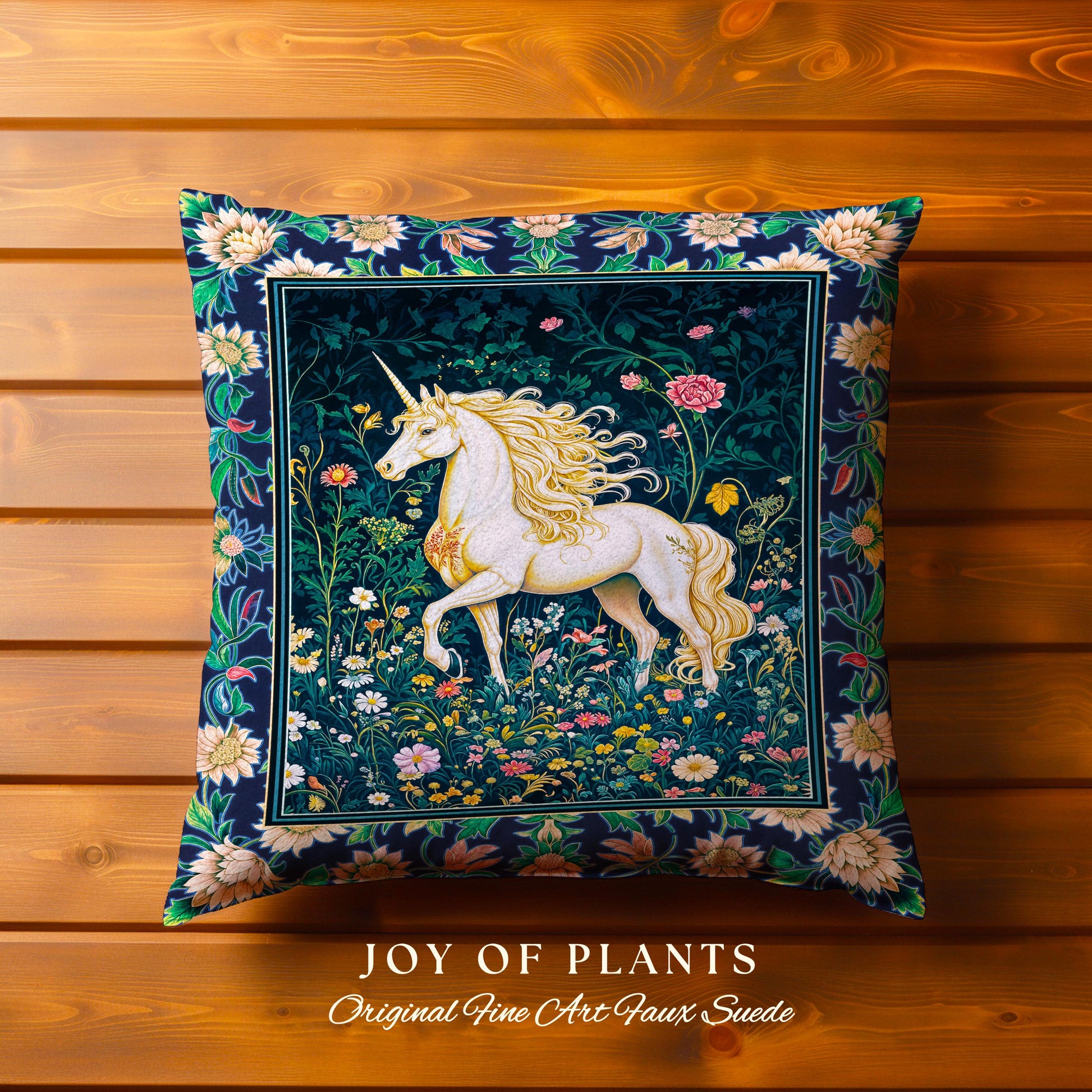 Storybook Elegance Magical Tapestry Pillow Decorative Throw Cushion