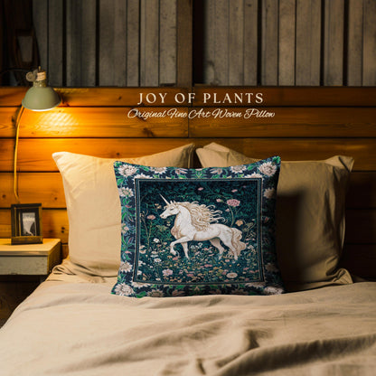 Storybook Elegance Magical Tapestry Pillow Decorative Throw Cushion