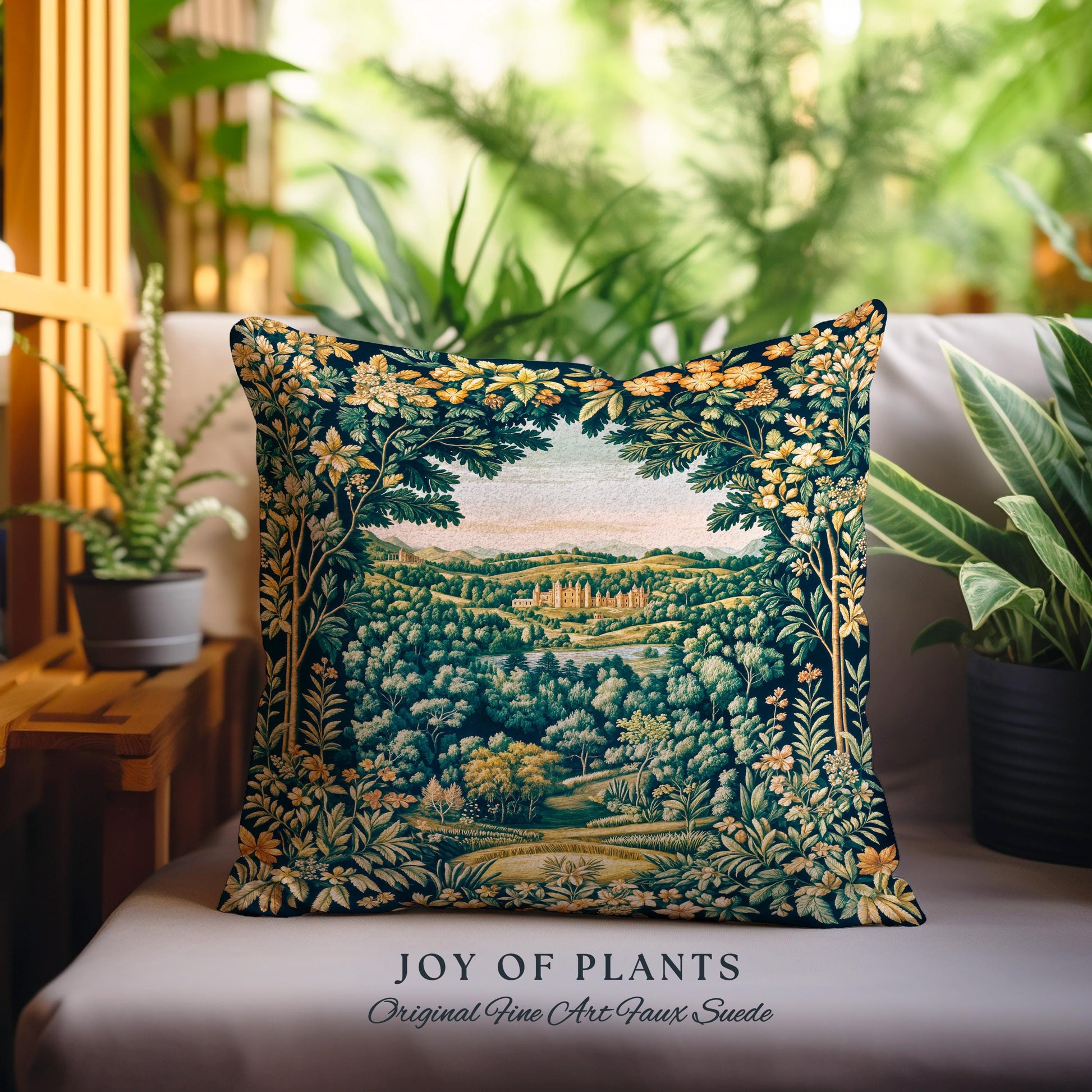 Magical Kingdom Folklore Decorative Cushion Tapestry Throw Pillow