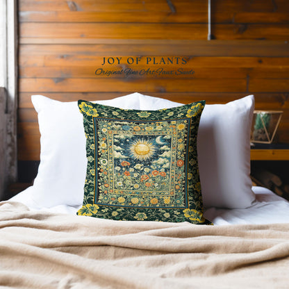 Dreamy Aesthetic Maximalist Tapestry Pillow Decorative Throw Cushion