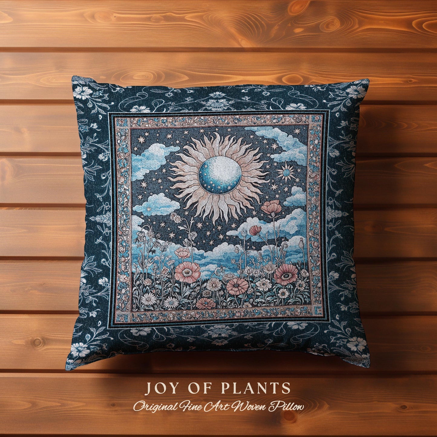 Retro Astrology Throw Pillow Decorative Tapestry Throw Cushion
