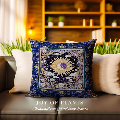 Cosmic Whimsy Fairycore Tapestry Pillow Decorative Throw Cushion