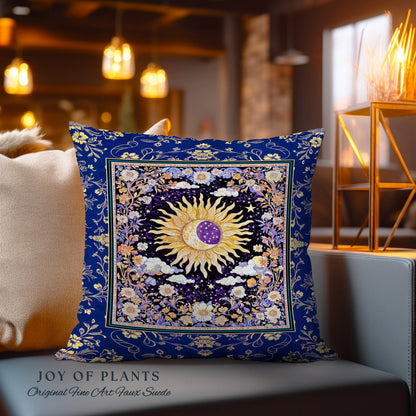 Cosmic Whimsy Fairycore Tapestry Pillow Decorative Throw Cushion