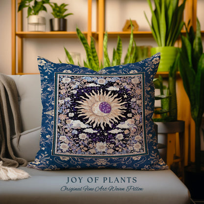 Cosmic Whimsy Fairycore Tapestry Pillow Decorative Throw Cushion