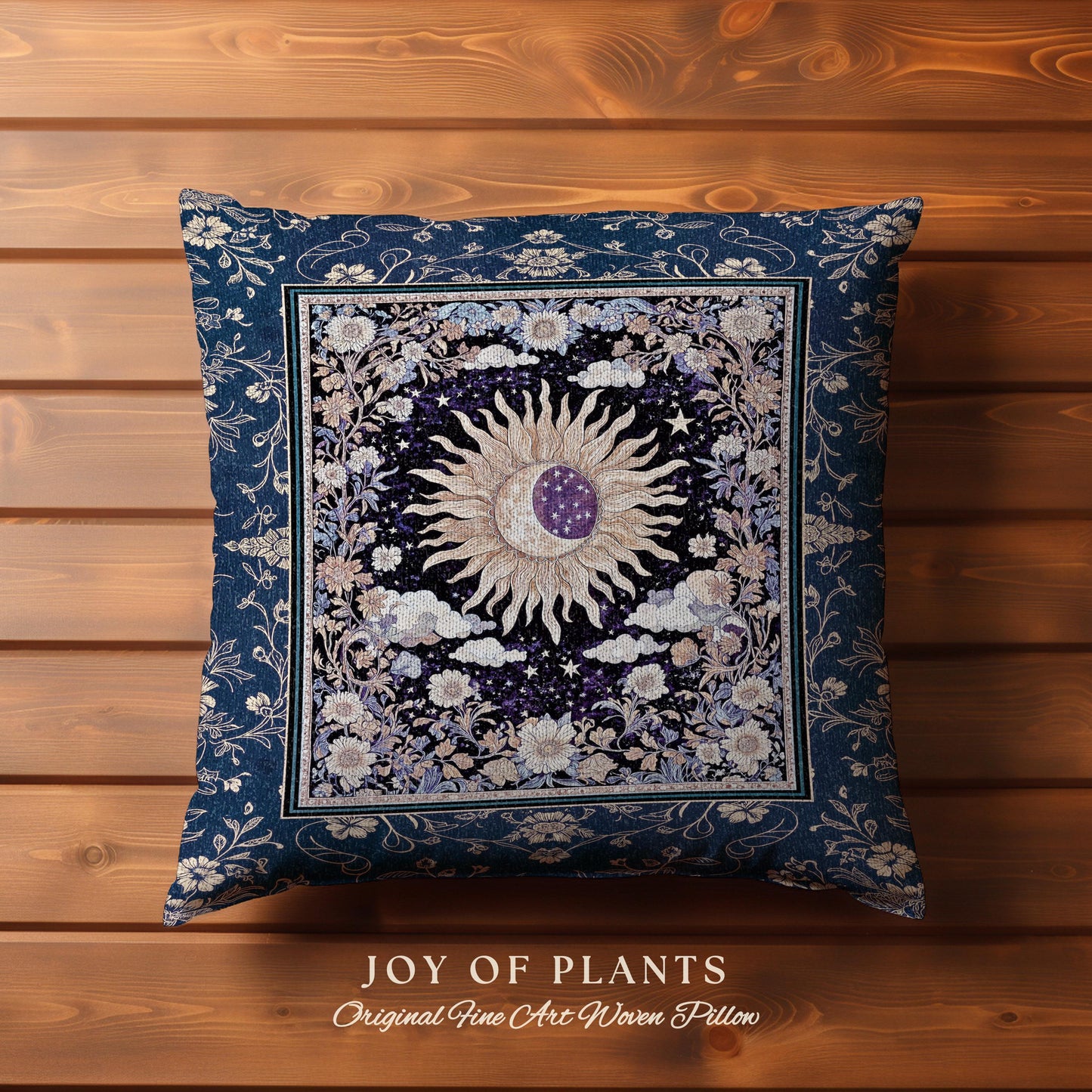 Cosmic Whimsy Fairycore Tapestry Pillow Decorative Throw Cushion