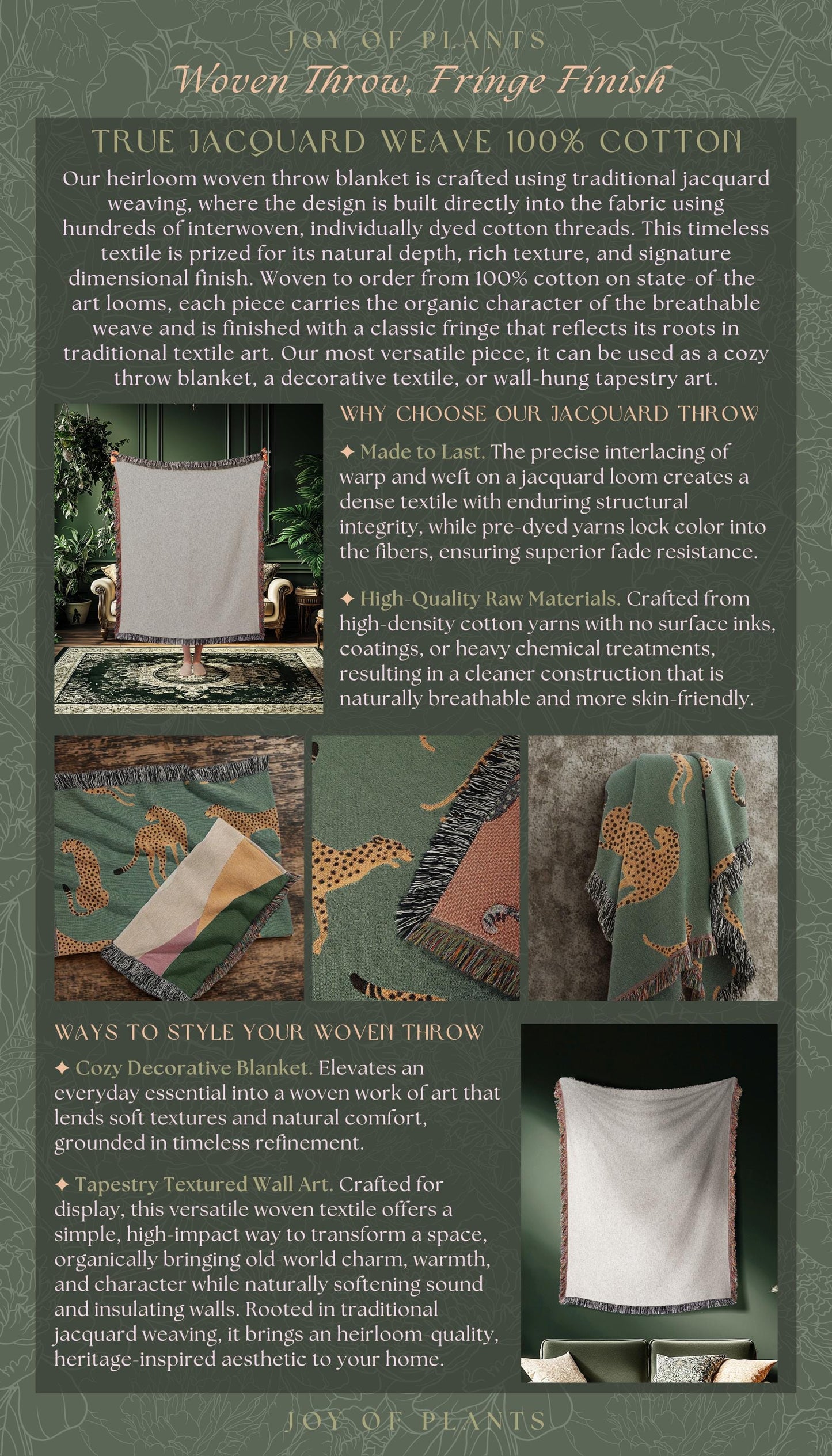 Nostalgic Holiday Tree Tapestry Custom Family Name | Personalized Pine Tree Rust Elegance Christmas Traditional Home Meaningful Woven Throw