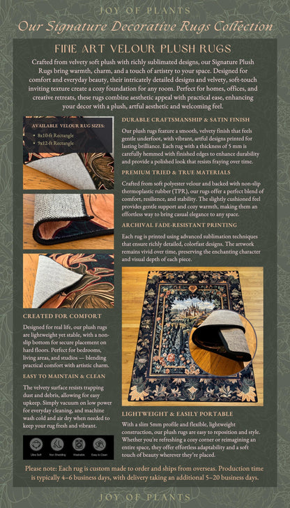 a brochure for a carpet store